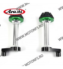 Ninja 250 / Ninja250R / EX250 2008-2013 Kawasaki Buloane Protectie Carena Crash Pad-uri Frame Sliders ARASHI CNC 40WFZK 40WFZ...