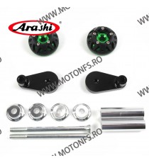 Ninja 250 / Ninja250R / EX250 2008-2013 Kawasaki Buloane Protectie Carena Crash Pad-uri Frame Sliders ARASHI CNC 40WFZK 40WFZ...