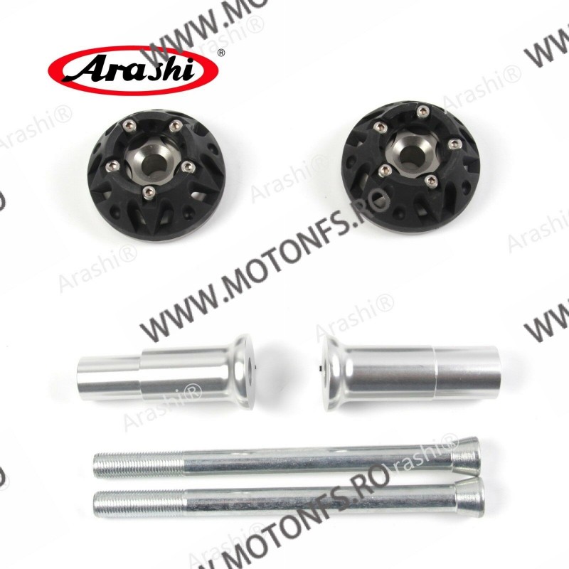 CBR600RR 2003 - 2006 Honda Buloane Protectie Carena Crash Pad-uri Frame Slider ARAHI CNC  QT46AO QT46AO  Crash Paduri CNC 240...