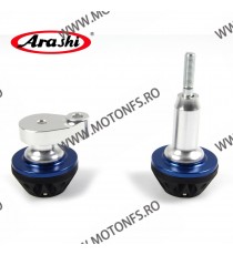 ZX6R 2007 2008 Kawasaki Buloane Protectie Carena Crash Pad-uri ARAHI CNC  Frame Sliders Crash Pad BWTB2J BWTB2J  Protectie Mo...