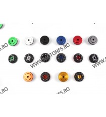 ZX10R 2008 - 2012 Kawasaki Buloane Protectie Carena Crash Pad-uri ARAHI CNC Frame Sliders Crash Pad KVR8H0 KVR8H0  Protectie ...