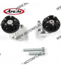 ZX10R 2008 - 2012 Kawasaki Buloane Protectie Carena Crash Pad-uri ARAHI CNC Frame Sliders Crash Pad KVR8H0 KVR8H0  Protectie ...