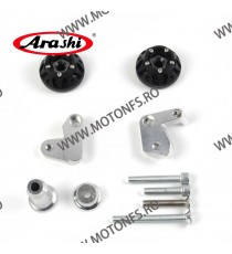 ZX10R 2008 - 2012 Kawasaki Buloane Protectie Carena Crash Pad-uri ARAHI CNC Frame Sliders Crash Pad KVR8H0 KVR8H0  Protectie ...