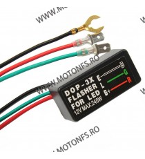 Releu Semnalizare Moto 12V 240W 3 Pini pentru Semnalizatoare LED Universal RMV2Z  Releu Semnal / Anulator Eroare 45,00 lei 45...