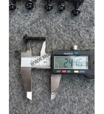 Suruburi carena moto M5 x 25mm Negre  8VE5B 8VE5B  Suruburi Carena Universale 3,00 lei 3,00 lei 2,52 lei 2,52 lei