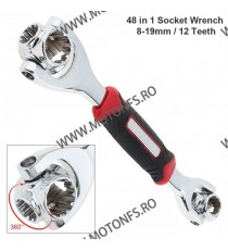 Cheie universala 48 in 1 cap Hex, Torx, Patrat, rotire 360 de grade ALQ3C ALQ3C  Chei & Surubelnite 50,00 lei 45,00 lei 42,02...