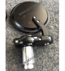 SET 2 OGLINZI ROTUNDE PENTRU GHIDON 22MM UNIVERSALE MOTO SCUTER ATV HONDA YAMAHA SUZUKI KAWASAKI DUCATI BMW TRIUMPH OG079  Og...