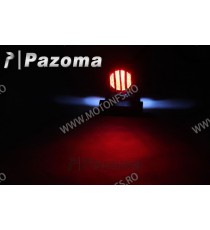 Stop Frana / Lampa Spate LED Universal CNC Cafe Racer Chooper Bobber Yamaha Kawasaki Honda Suzuki RE9B1 RE9B1  Stopuri Moto U...