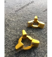 17MM Set Reglaj Suspensie Moto / Ajustoare reglaj preload furca moto Auriu OP1BV OP1BV  Reglaj Suspensie Furca 49,00 lei 49,0...