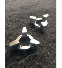 17MM Set Reglaj Suspensie Moto / Ajustoare reglaj preload furca moto Algintiu YX25E YX25E  Reglaj Suspensie Furca 49,00 lei 4...