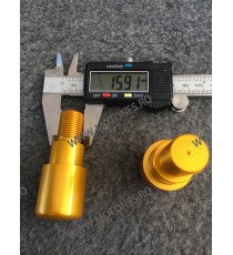 16mm Set capete ghidon Yamaha Auriu 2 Bucati 7JA3W 7JA3W  FZ6 Fazer 85,00 lei 85,00 lei 71,43 lei 71,43 lei