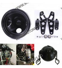 Carcasa Far Moto 7 Inchi / Suport far Furca BS0HQ MS-7HBB  Faruri Moto Universale 285,00 lei 285,00 lei 239,50 lei 239,50 lei