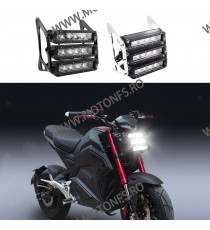 Far LED Moto 12V  cafe racer bobber Univesal WALXO WALXO  Faruri Universale  299,00 lei 299,00 lei 251,26 lei 251,26 lei