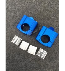 Kit prinderi hanguard-uri / Inaltatore / Suport Pentru Ghidon 22mm 28mm Albastre 2GESE 2GESE  Suportii Inaltatore Ghidon 80,0...