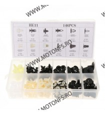 SET HE11 146pcs CLIPSURI CLEME AUTO DE PLASTIC  Z30AL HE11 146pcs  Clipsuri 78,00 lei 78,00 lei 65,55 lei 65,55 lei