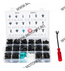 SET HE21-299PCS CLIPSURI CLEME AUTO DE PLASTIC Z7MIB HE21-299PCS  Clipsuri 84,00 RON 84,00 RON 70,59 RON 70,59 RON