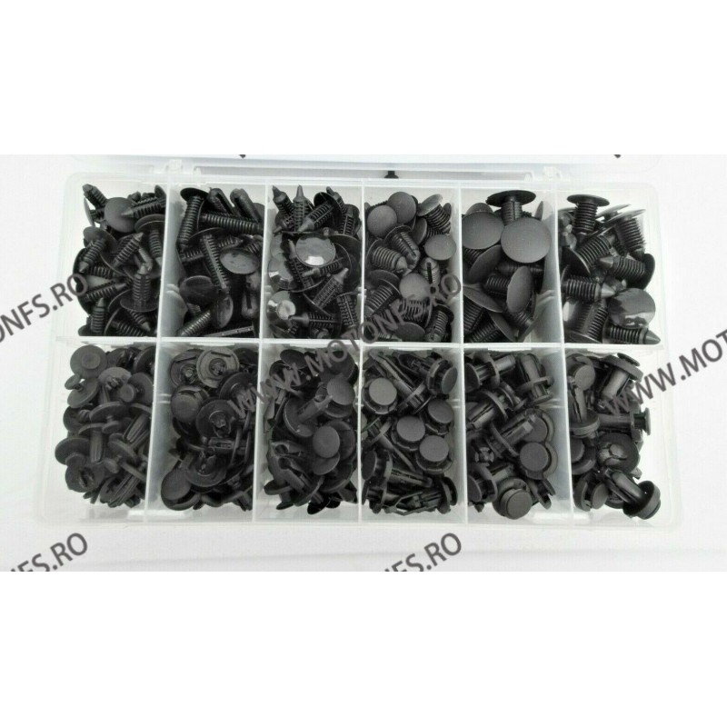 SET HE37-395PCS CLIPSURI CLEME AUTO DE PLASTIC AQ7MX