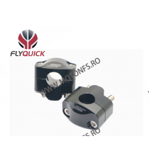 Kit prinderi hanguard-uri / Inaltatore / Suport Pentru Ghidon 22mm CNC Negre 3uns9 3uns9  Suportii Inaltatore Ghidon 125,00 l...