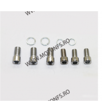 Set 2 Buc Adaptoare (extensie) + Adaptoare Oglinzi M10 M8 Moto ATV Scuter Stanga Si Dreapta Material Aluminiu SF-YSZ-2  Supor...