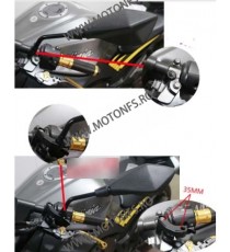 Set 2 Buc Adaptoare (extensie) + Adaptoare Oglinzi M10 M8 Moto ATV Scuter Stanga Si Dreapta Material Aluminiu SF-YSZ-2  Supor...