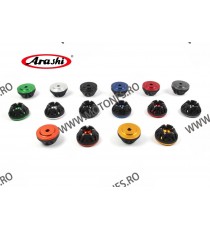 CBR1000RR 2008 2009 2010 2011 2012 2013 2014 2015 2016 Honda Buloane Protectie Carena Crash Pad-uri ARASHI CNC Culori Gri CHY...