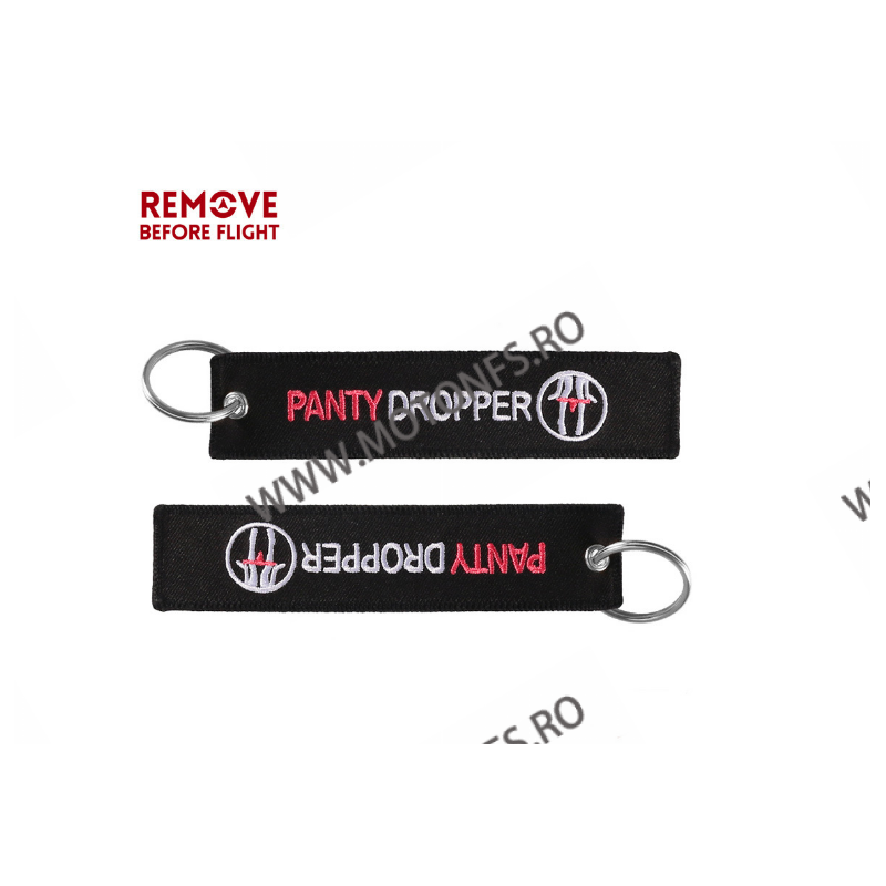 Panty Dropper Breloc Moto Brodat Pe Ambele Fete  IA2DM IA2DM  Breloc Chei 10,00 lei 10,00 lei 8,40 lei 8,40 lei