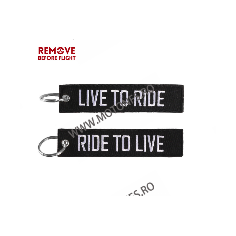 Live To Ride / Ride To Live Breloc Moto Brodat Pe Ambele Fete MBP7N MBP7N  Breloc Chei 15,00 lei 15,00 lei 12,61 lei 12,61 lei