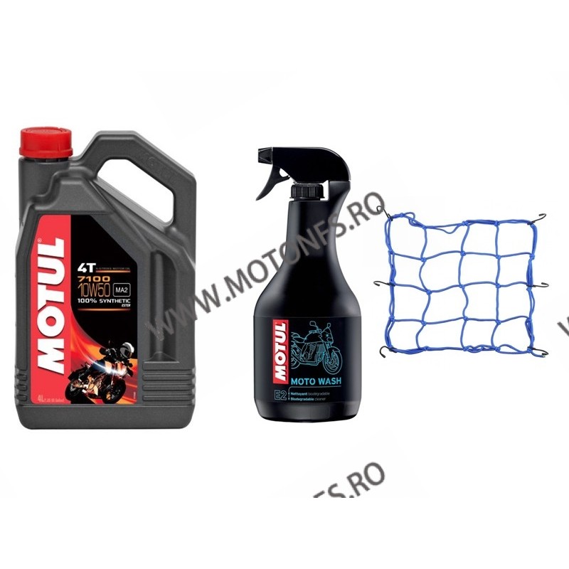 MOTUL - 7100 10W50 - 4L + Cadou MOTO WASH - 1000ML + PLASA CASCA BAGAJ ZPN6D Ulei Motor 245,00 RON 245,00 RON 205,88 RON 205... MOTUL - 7100 10W50 - 4L + Cadou MOTO WASH - 1000ML + PLASA CASCA BAGAJ ZPN6D Ulei Motor 245,00 RON 245,00 RON 205,88 RON 205...