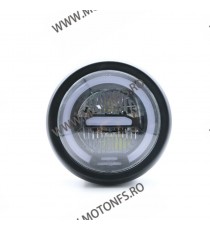 Far LED Universal Moto 5.75 inch Cu Angel Eye cafe racer chopper, bobber W5STV W5STV  Faruri Moto Universale 269,00 lei 199,0...