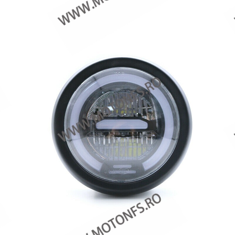 Far LED Universal Moto 5.75 inch Cu Angel Eye cafe racer chopper, bobber W5STV W5STV  Faruri Moto Universale 269,00 lei 199,0...