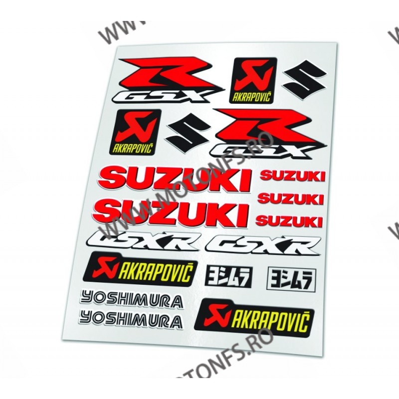 SUZUKI GSXR600 GSXR750 GSXR1000 Autocolant Stickere Pentru Carena Moto NOISJ NOISJ  Autocolant / Stikare Carena 49,00 lei 49,...