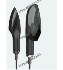 Set Semnale LED universale Pentru Spate Cu Lumina Pozitie / Stop M10 W8LZL W8LZL  Semnalizare Moto LED Universale 50,00 lei 5...