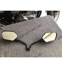 SET 2 BUC OGLINZI M10 MOTO / MOTOCICLETA / SCUTER / ATV / UNIVERSALE CB400 CB600F Hornet Shadow Valkyrie ATV XF-498  Oglinzi ...