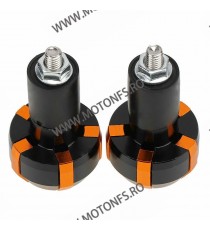 Set 2 Buc Capete Ghidon Moto Universale Culori Portocaliu EZ3MJ  Capete De Ghidon Universale 35,00 lei 35,00 lei 29,41 lei 29...