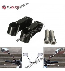 Set 2Bucati Adaptoare (extensie) oglinda M8 / M10 moto stanga / dreapta  sf-ysz-01 sf-ysz-01  Suport Adaptor Oglinzi 59,00 le...