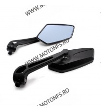 Set 2 Buc oglinzi racing Universal Prindere suruburi Negru 8mm / 10mm Cod KOSO KOSO  Oglinzi Retrovizoare Universale 75,00 le...