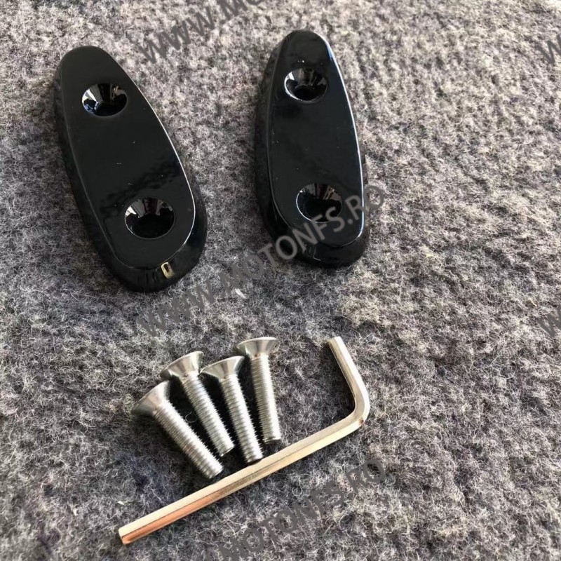 GSXR600 GSXR750 2000 2001 2002 2003 2004 2005 GSXR1000 2001 - 2004 Set capace acoperire gauri oglinzi co222-009  Capace anula...