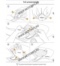 ZX6R 2009 - 2015 Tank pad Tank grip lateral protectie rezervor  TGL698193 TGL029304  Tankpad Lateral Rezervor 89,00 lei 89,00...
