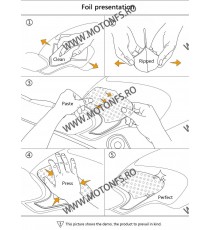 ZX6R 2009 - 2015 Tank pad Tank grip lateral protectie rezervor  TGL698193 TGL029304  Grip Lateral  89,00 lei 89,00 lei 74,79 ...