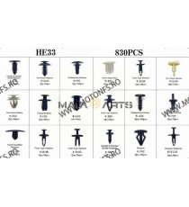 SET HE33-830PCS CLIPSURI CLEME AUTO DE PLASTIC AQ7MX HE33-830PCS  Clipsuri 98,00 lei 98,00 lei 82,35 lei 82,35 lei