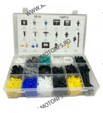 SET HE43-730pcs CLIPSURI CLEME AUTO DE PLASTIC XUNR3 HE43-730pcs  Clipsuri 89,00 RON 89,00 RON 74,79 RON 74,79 RON