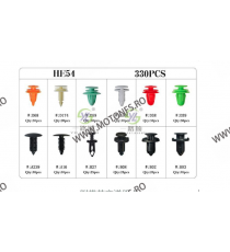 SET HE54-330pcs CLIPSURI CLEME AUTO DE PLASTIC 8KXVZ HE54-330pcs  Clipsuri 85,00 lei 85,00 lei 71,43 lei 71,43 lei