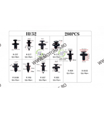 SET HE52-280pcs CLIPSURI CLEME AUTO DE PLASTIC SCAG8 HE52-280pcs  Clipsuri 80,00 lei 80,00 lei 67,23 lei 67,23 lei