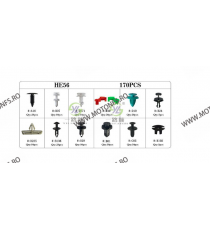 SET HE56-170pcs CLIPSURI CLEME AUTO DE PLASTIC PQ2T9 HE56-170pcs  Clipsuri 80,00 lei 80,00 lei 67,23 lei 67,23 lei