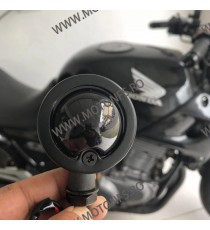 Set 2 Buc Semnale Semnalizatoare Bullet Grid Moto Cafe Racer Bobber Chopper Retro EH8FO EH8FO  Semnalizari Cafe Racer Chopper...