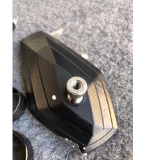 Set 2 Oglinzi Capete Ghidon Negru UNIVERSALE MOTO SCUTER ATV HONDA YAMAHA SUZUKI KAWASAKI DUCATI BMW TRIUMPH SF096  Oglinzi C...