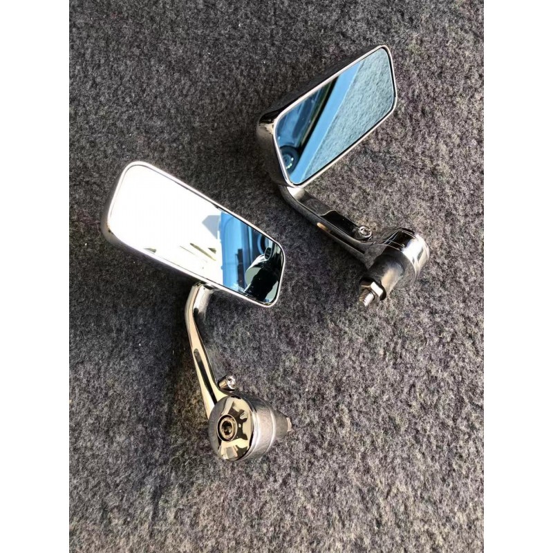 SET 2 OGLINZI UNIVERSAL PENTRU GHIDON CHROME UNIVERSALE MOTO SCUTER ATV HONDA YAMAHA SUZUKI KAWASAKI DUCATI BMW TRIUMPH OG400...