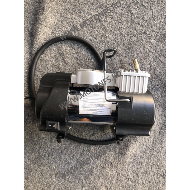 Compresor Aer Un cilindru Auto / Moto Umflat Roti Carcasa Metalica Lumina LED 12V 15A 40l/Minut 7UMB1 7UMB1  Manometru / Pomp...