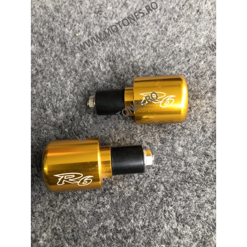 Capete de ghidon R6 Auriu 2 Bucati Yamaha Yzf QST2 QST2  Capete De Ghidon Yamaha 60,00 lei 60,00 lei 50,42 lei 50,42 lei