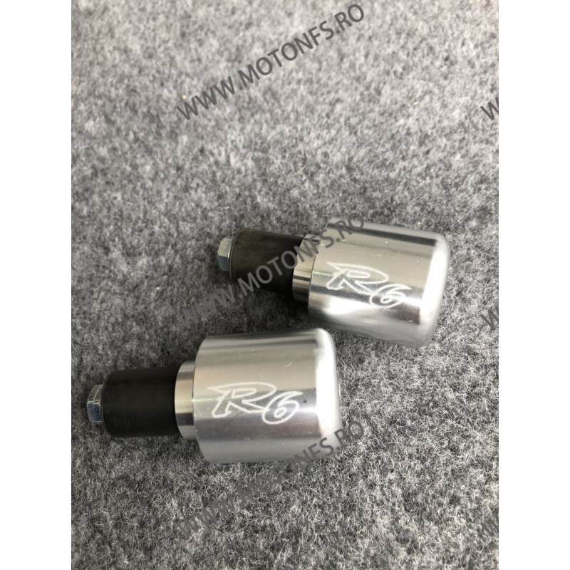 Capete de ghidon R6 Argintiu 2 Bucati Yamaha Yzf 99GK 99GK  Capete De Ghidon Yamaha 60,00 lei 60,00 lei 50,42 lei 50,42 lei